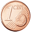1 céntimos de euro